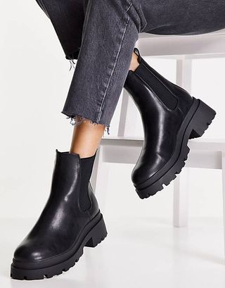 ASOS Design + Archer Chunky Chelsea Boots