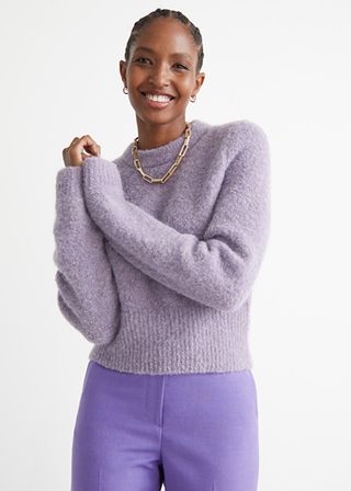 
Other Stories + Boxy Pile Knit Sweater