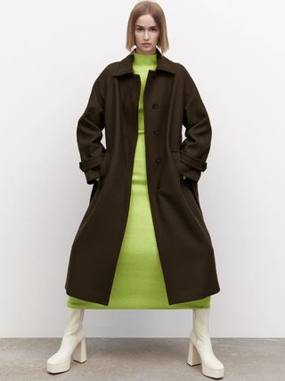 Zara + Wool Coat Limited Edition