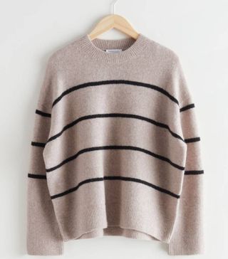 & Other Stories + Striped Knit Sweater