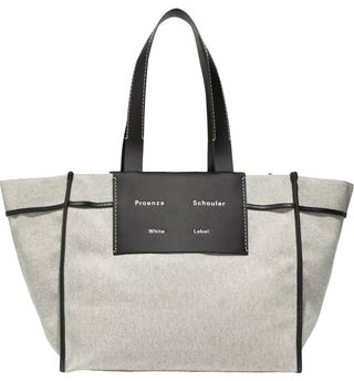 Proenza Schouler White Label + Extra Large Morris Canvas Tote