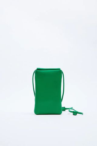 Zara + Minimalist Cell Phone Bag