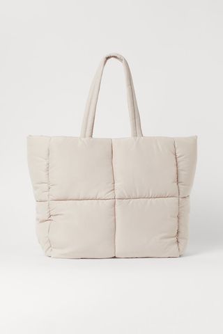 H&M + Quilted Shopper
