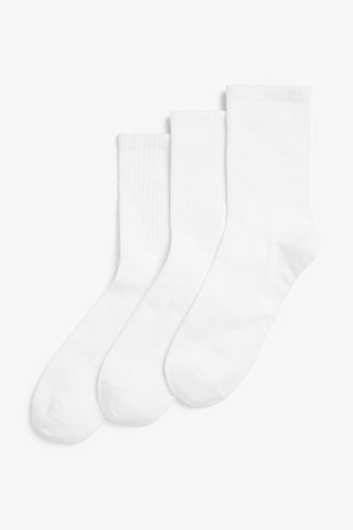 Monki + 3-Pack Cotton Socks