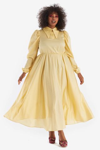 Loud Bodies + Maria Dress Yellow Organic Cotton