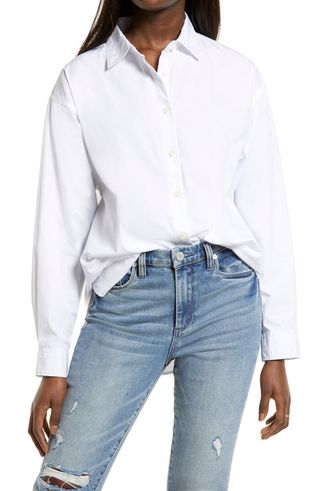 Thread 
Supply + Oversize Poplin Button-Up Shirt