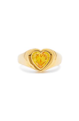 Petit Moments + Afterparty Heart Dome Ring