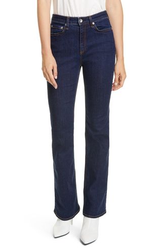 Rag 
Bone + Nina High Waist Bootcut Jeans