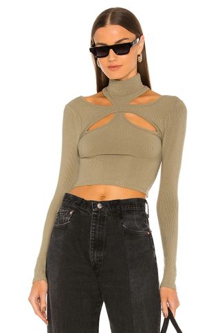 h:ours + Alyson Cut Out Top