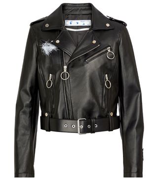 Off-White + Arrows Leather Jacket