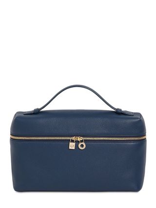 Loro Piana + Neo Pouch Leather Top-Handle Bag