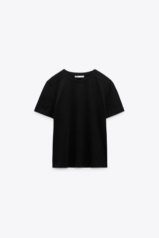 Zara + Premium Cotton T-Shirt