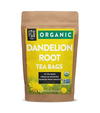 FGO + Organic Roasted Dandelion Root Tea Bags, 20 Tea Bags