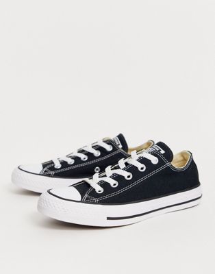 Converse + Converse Chuck Taylor All Star Ox Trainers in Black