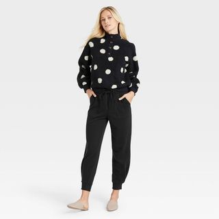 Who What Wear x Target + Mid-Rise Ankle Length Jogger Pants