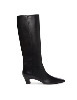 Steve Madden + Empire Black Leather Boots