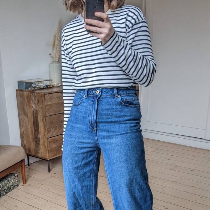 I tried on size 14 jeans from M&S, Next and George - they were