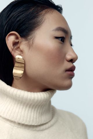 Zara + Irregular Earrings