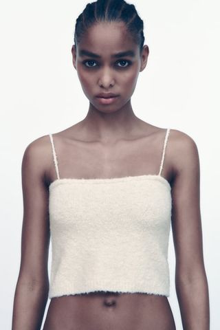 Zara + Knit Crop Top