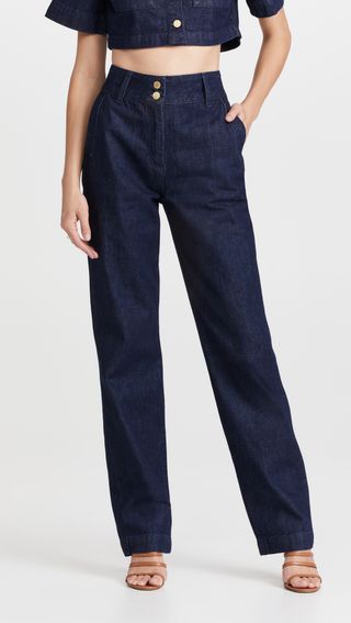 Triarchy + High Rise Trouser Jeans