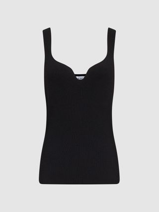 Reiss + Daisy Sweetheart Neck Top