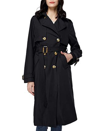 Orolay + Trench Coat Lapel Jacket With Belt