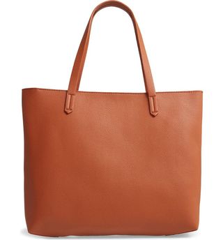 BP + Faux Leather Classic Tote