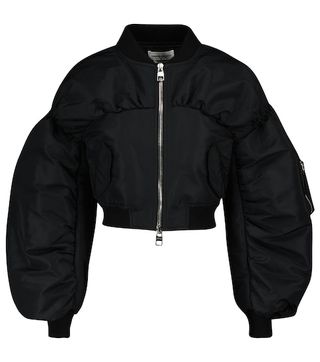 Alexander McQueen + Polyfaille Bomber Jacket