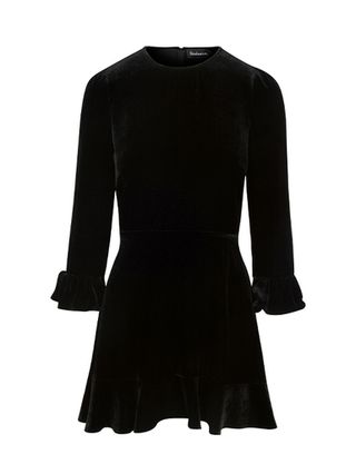 Réalisation + The Mary Jane Dress in Black Velvet