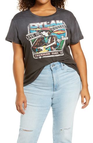 Chaser + Bob Dylan Cloud Jersey Graphic Tee