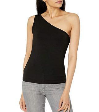 The Drop + Payton Asymmetric Fitted One-Shoulder Top