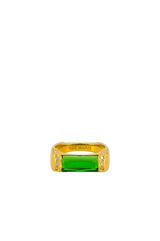 The M Jewelers NY x Alexander Roth + The Grant Ring in Emerald