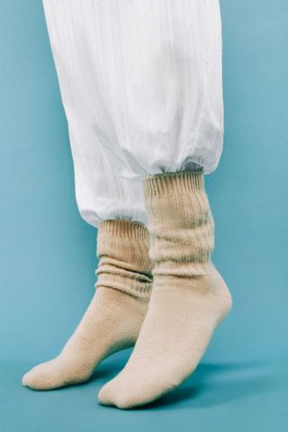 Zara + Silk Socks