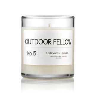 Outdoor Fellow + No. 15 Cedarwood + Lavender Scented Candle
