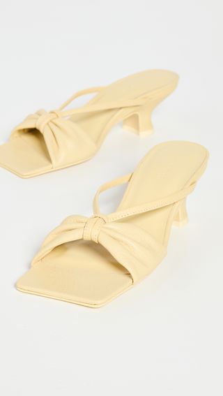 BY FAR + Freya Vanilla Sandals