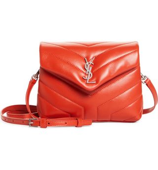 Saint Laurent + Toy Loulou Quilted Leather Crossbody Bag