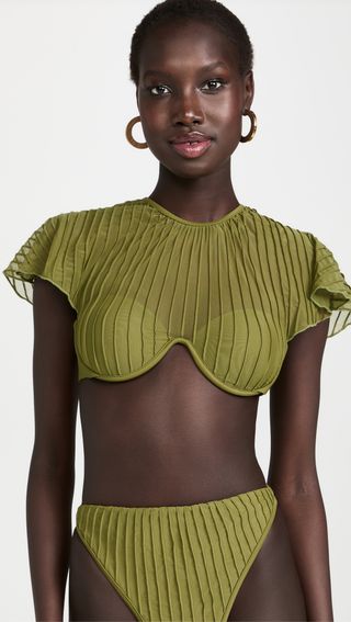 Andrea Iyamah + Gara Bikini Top