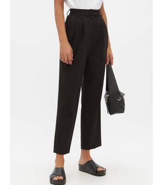 The Frankie Shop + Bea Pleated Fresco Suit Trousers