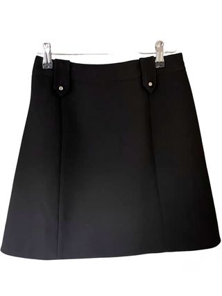 Prada + Wool Mini Skirt