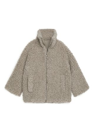 Arket + Wool-Blend Pile Jacket