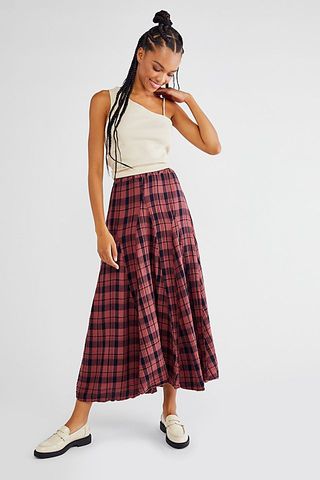 Free People CP Shades + Lily Cotton Maxi Skirt
