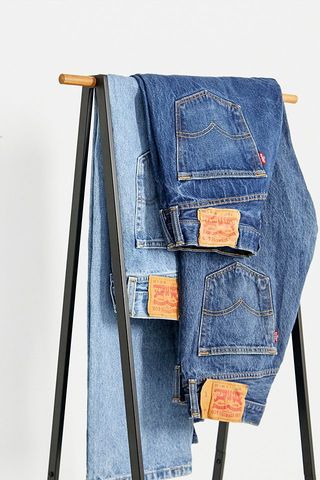 Urban Renewal + Vintage Mid-Blue Levi's Jeans