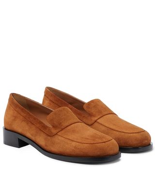 The Row + Garcon Suede Loafers