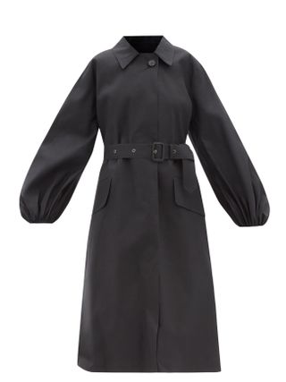 Cecilie Bahnsen + X Mackintosh Helen Puff-Sleeve Cotton Coat