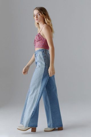 BDG + Recycled Wide Leg Jean