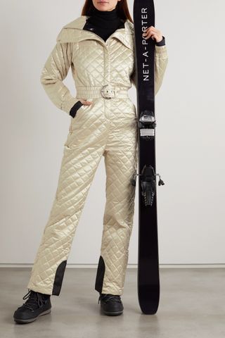 Cordova + The Courmayeur Belted Quilted Ski Suit