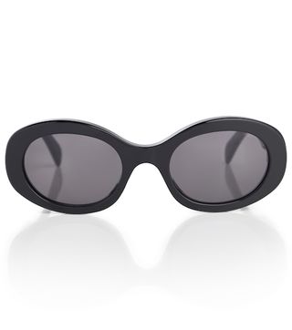 Celine Eyewear + Triomphe Oval Sunglasses