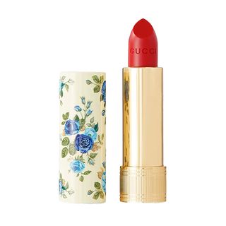 Gucci Beauty + Rouge à Lèvres Voile Limited Edition Lipstick Goldie Red 25