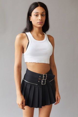 Lioness + Craft Belted Mini Skirt