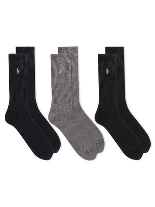 Polo Ralph Lauren + 3-Pack Crew Socks